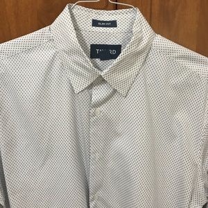 Taylrd all over print slim fit brand new